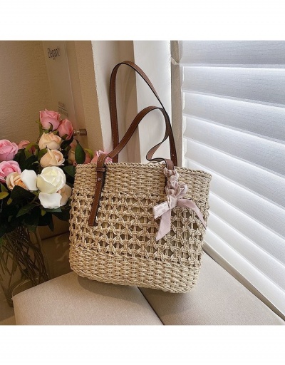  Women's Summer Weave Hollowed Out Tote Bag #799815 $27.89 USD, Wholesale Fashion Tote Bag