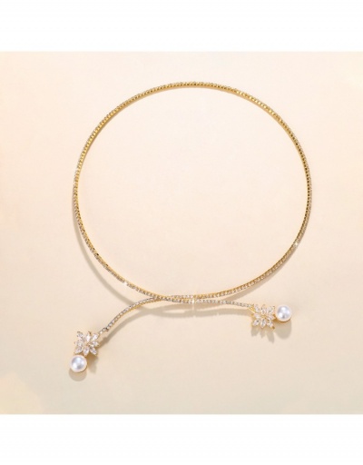 Women Fashion Faux Pearl Nightclub Necklaces #799829 $13.05 USD, Wholesale Fashion Necklaces