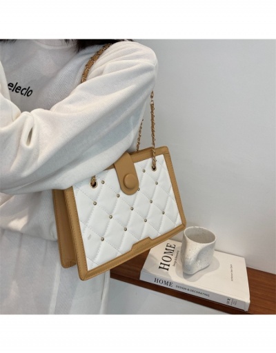 Replica  Fashion Chain PU Rhombus Lattice Tote Bag #799832 $10.03 USD for Wholesale