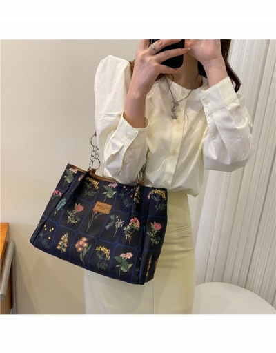 Replica  New Canvas Simple Shoulder Tote Bag #799836 $11.84 USD for Wholesale