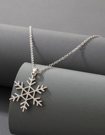 Replica Snowflake Pendant Necklace For Women #799846 $4.34 USD for Wholesale