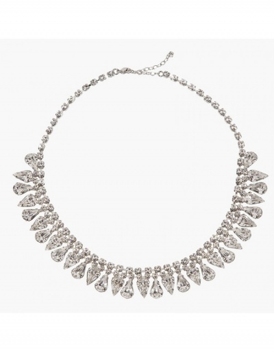 Replica Stylish Vintege Personality Crystal Necklaces  #799848 $14.61 USD for Wholesale