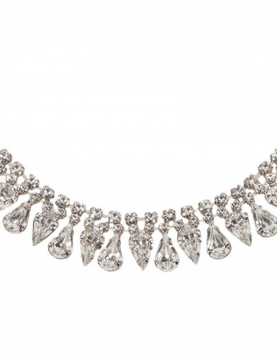 Replica Stylish Vintege Personality Crystal Necklaces  #799848 $14.61 USD for Wholesale