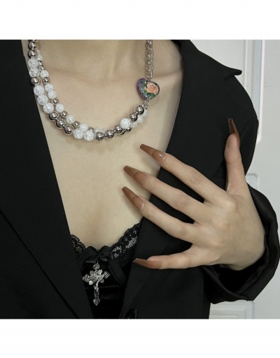  2022 New Style Beads Heart Necklace For Women #799851 $14.93 USD, Wholesale Fashion Necklaces