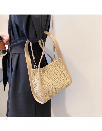 Replica  Summer Korean Woven Straw Tote Bag #799860 $11.28 USD for Wholesale