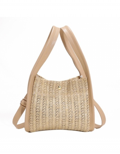 Replica  Summer Korean Woven Straw Tote Bag #799860 $11.28 USD for Wholesale