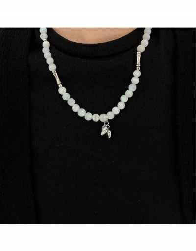 Replica Ladies Glass Bead Heart Pendant Necklaces #799872 $15.50 USD for Wholesale