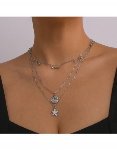 Stylish Casual Personality Pendant Necklaces  #799879 $7.83 USD, Wholesale Fashion Necklaces