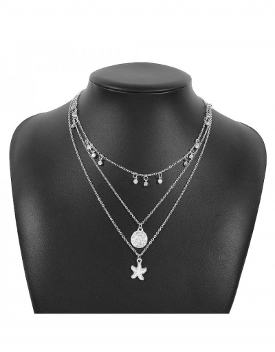 Replica Stylish Casual Personality Pendant Necklaces  #799879 $7.83 USD for Wholesale