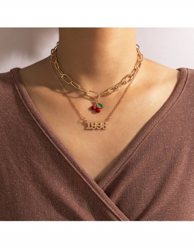 Stylish Personality Pendant Necklaces For Women #799882 $5.82 USD, Wholesale Fashion Necklaces