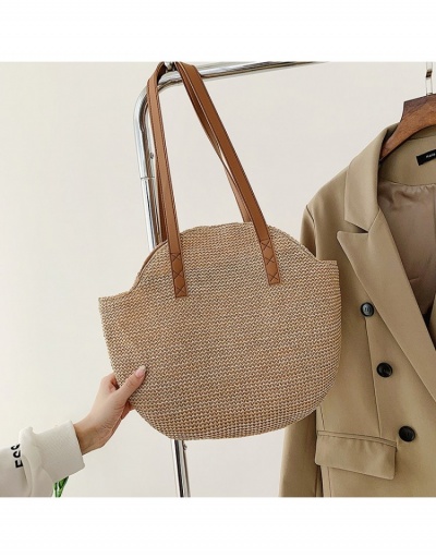  Straw Weave Summer Simple Casual Shoulder Tote Bags #799884 $11.84 USD, Wholesale Fashion Tote Bag