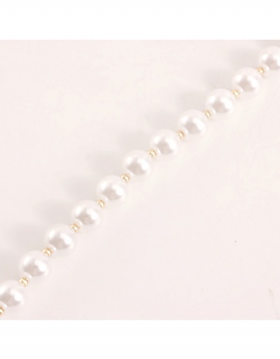 Replica  Acrylic Faux Pearl Pendant Necklace #799891 $4.51 USD for Wholesale