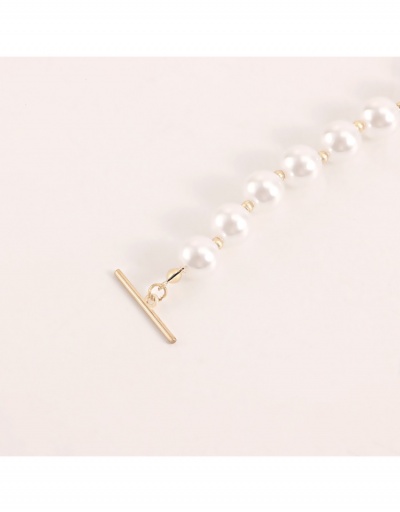 Replica  Acrylic Faux Pearl Pendant Necklace #799891 $4.51 USD for Wholesale