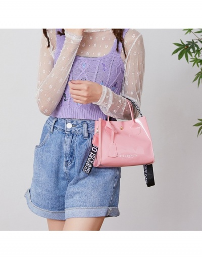 Replica Street Letter Patchwork One Shoulder Casual Bags #799898 $6.98 USD for Wholesale