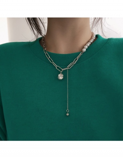 Replica Fashion Pendant Faux Pearl Necklaces  #799936 $6.03 USD for Wholesale