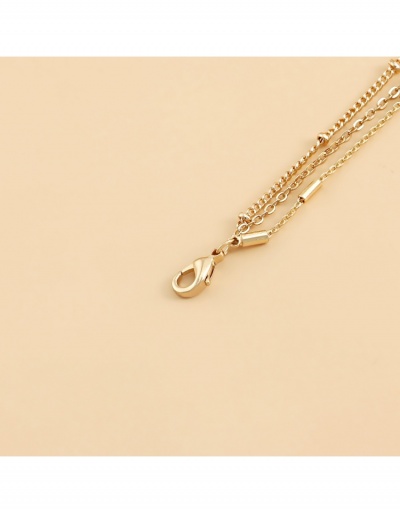 Replica  Trend Heart Chain Pendant Necklace For Women #799940 $4.18 USD for Wholesale