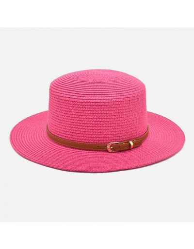 Replica British Style Casual Straw Sun  Hats #799951 $11.42 USD for Wholesale