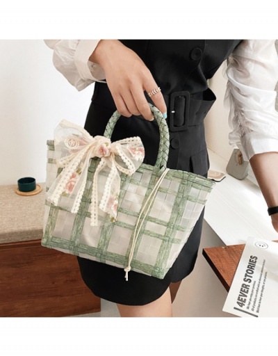 Replica  Fashion Bow Weave Basket Tote Bag #799952 $18.98 USD for Wholesale