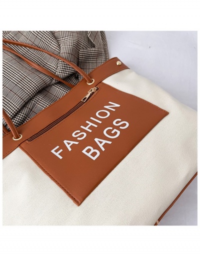 Replica Travel Shopping Canvas Tote Bag For College Students #799954 $10.28 USD for Wholesale