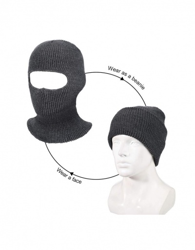 Replica Solid Simple Warm Ski Mask For Unisex #799961 $6.89 USD for Wholesale