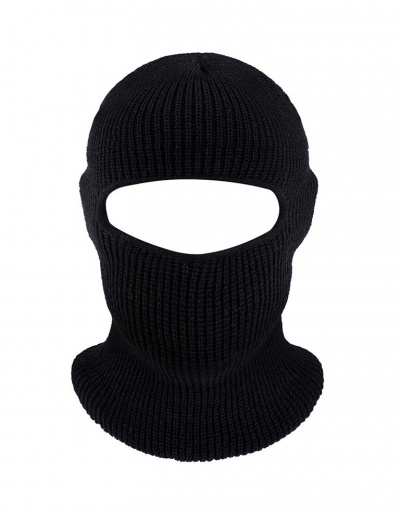 Replica Solid Simple Warm Ski Mask For Unisex #799961 $6.89 USD for Wholesale