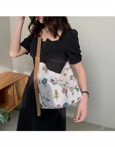 Replica Casual Travel Flower Printed Tote Bags For School #799962 $10.28 USD for Wholesale