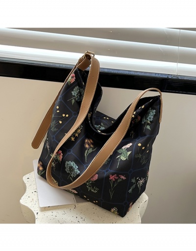 Replica Casual Travel Flower Printed Tote Bags For School #799962 $10.28 USD for Wholesale