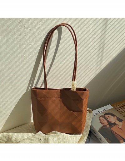  PU Fashion One Shoulder Pure Color Tote Bag #799964 $16.78 USD, Wholesale Fashion Tote Bag