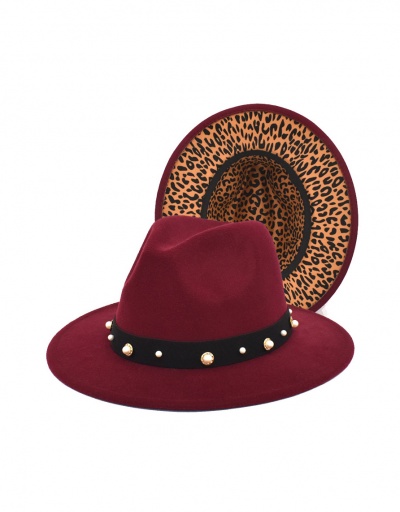 Replica Fashionable Double Side Faux-Pearl Accessories Fedora #799965 $12.73 USD for Wholesale