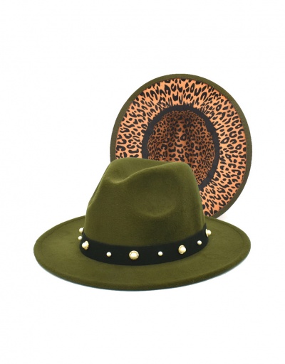 Replica Fashionable Double Side Faux-Pearl Accessories Fedora #799965 $12.73 USD for Wholesale