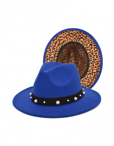 Replica Fashionable Double Side Faux-Pearl Accessories Fedora #799965 $12.73 USD for Wholesale