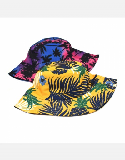 Replica Botanic Pattern Outdoor Summer Hats #799971 $10.33 USD for Wholesale