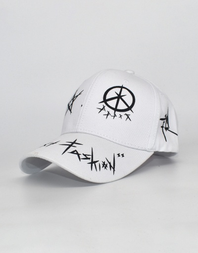 Replica Contrast Color Graffiti Summer Baseball Cap #799979 $8.43 USD for Wholesale