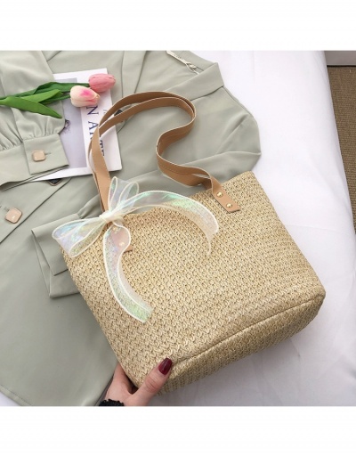  Fashion Simple One Shoulder Weave Women's Tote Bag #799980 $8.95 USD, Wholesale Fashion Tote Bag