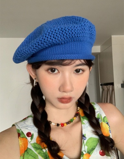 Replica  Casual Pure Color Painter Berets For Women #799982 $14.34 USD for Wholesale