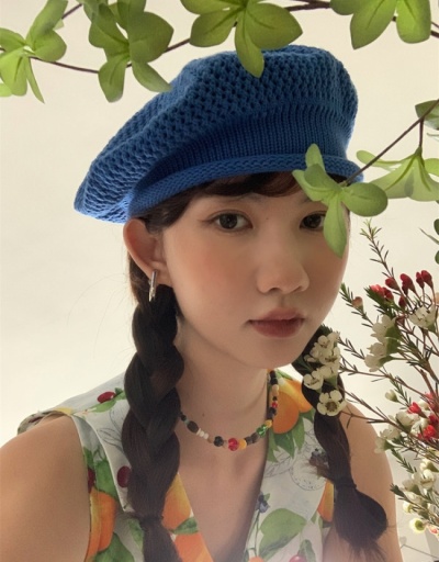 Replica  Casual Pure Color Painter Berets For Women #799982 $14.34 USD for Wholesale