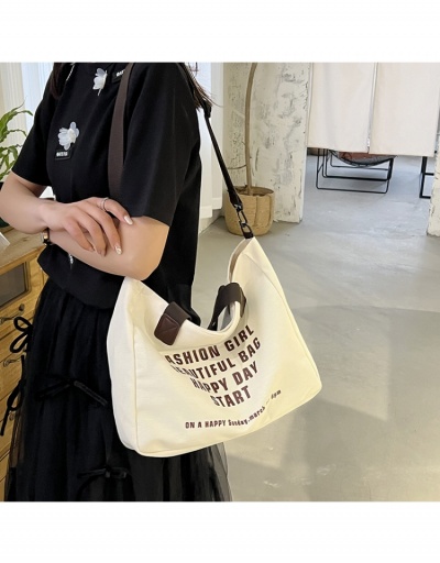 Replica  Fashion Casual One Shoulder Canvas Large Capacity Women's Bag #799983 $9.67 USD for Wholesale