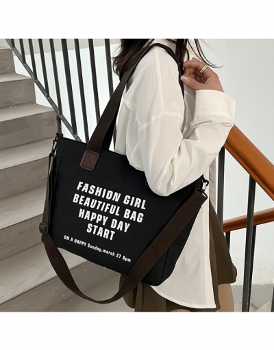 Replica  Fashion Casual One Shoulder Canvas Large Capacity Women's Bag #799983 $9.67 USD for Wholesale