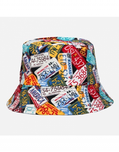  Sunshade Printing Letter Outdoor Fisherman Hat #799989 $8.76 USD, Wholesale Fashion Hats