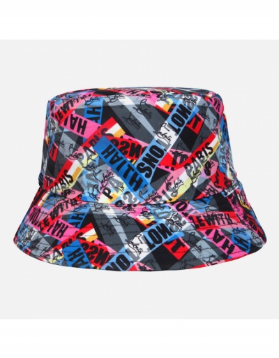 Replica  Sunshade Printing Letter Outdoor Fisherman Hat #799989 $8.76 USD for Wholesale