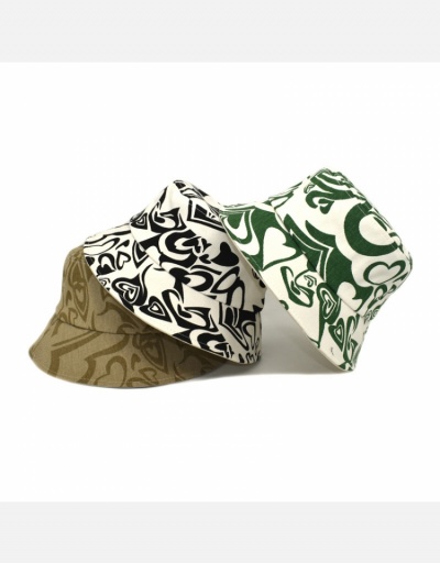 Versatile Geometric Printed Hats For Women #799995 $10.83 USD, Wholesale Fashion Hats