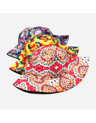 Replica Casual Outdoor Tie Dye Unisex Bucket Hats #799999 $8.65 USD for Wholesale