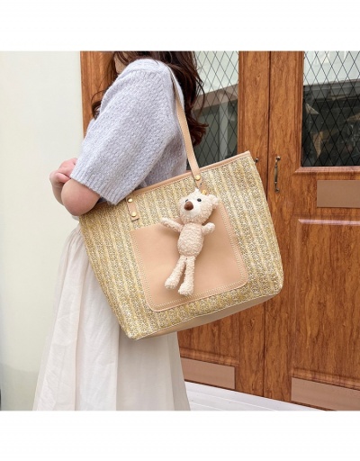 Replica  Fashion Fresh Weave Women's Tote Bag #800006 $11.10 USD for Wholesale