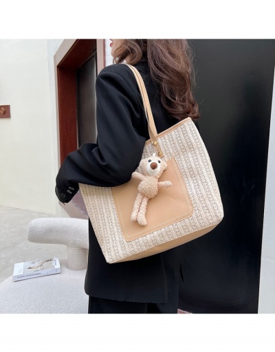 Replica  Fashion Fresh Weave Women's Tote Bag #800006 $11.10 USD for Wholesale