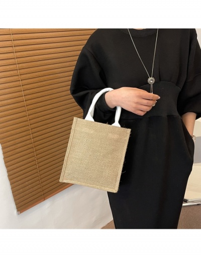 Replica  Casual Weave Retro Canvas Tote Bag #800009 $7.83 USD for Wholesale