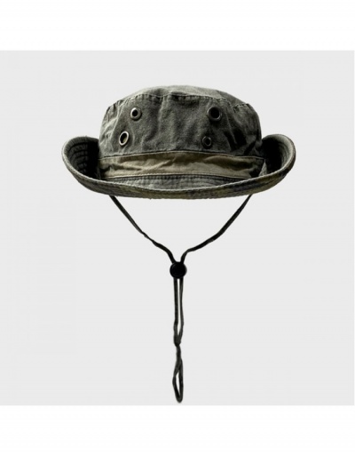  Retro Fishing Cowboy Drawstring Denim Hats #800010 $14.07 USD, Wholesale Fashion Hats