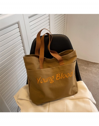  Casual Canvas One Shoulder Tote Bags #800011 $10.02 USD, Wholesale Fashion Tote Bag