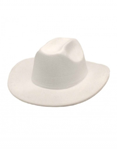 Replica  Western Cowboy Pure Color Hat For Women #800020 $11.84 USD for Wholesale