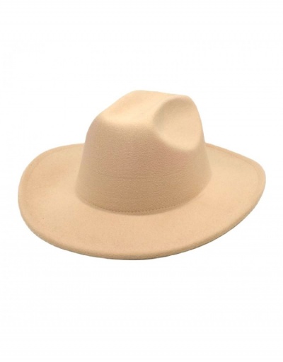 Replica  Western Cowboy Pure Color Hat For Women #800020 $11.84 USD for Wholesale