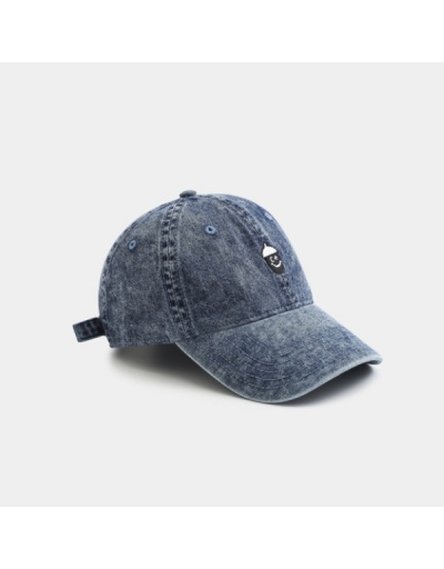 Replica  Casual Old Style Embroidery Denim Cap #800036 $13.53 USD for Wholesale